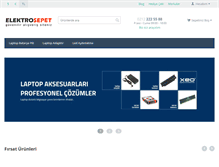 Tablet Screenshot of elektrosepet.com